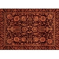 thumbnail image 1 of Ahgly Company Indoor Rectangle Abstract Orange Modern Area Rugs, 5' x 8', 1 of 4