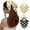 Multicolor, variant on 2Pcs Crochet Bandana Head Kerchief Knitted Hair Scarves Crochet Hair Kerchief Tie Bcak Headwrap Floral