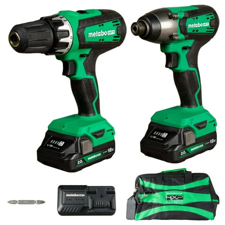 18V Hammer Drill and Impact Driver Combo Kit