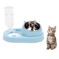 thumbnail image 4 of Comedero para Perros, Dobles de Acero Inoxidable para Cachorros Y Gatos, para Alimentos, Sunnimix dispensador de agua para gatos, 4 of 7