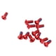 thumbnail image 4 of 12 tornillos de rotor de freno de disco de bicicleta M5 x 11,5 mm, tornillos de rotor de disco de aleación para bicicleta de montaña, color rojo, 12 piezas/juego, 4 of 10