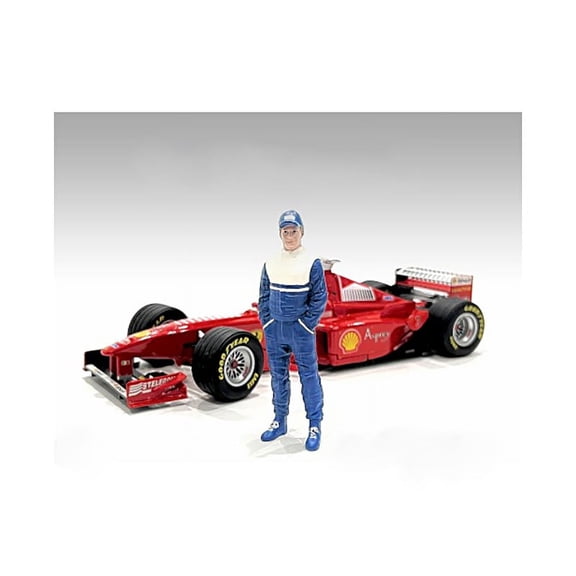 Diecast "Racing Legends" 90's Figure A for 1/18 Scale Models by American Diorama