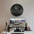 thumbnail image 4 of LaModaHome Lotus Metal Car Emblem, 4 of 5