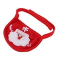 thumbnail image 3 of Toalla de saliva para mascotas navideñas Toalla de saliva para mascotas para perros y gatos navideños Accesorios de ropaRojo, 3 of 14