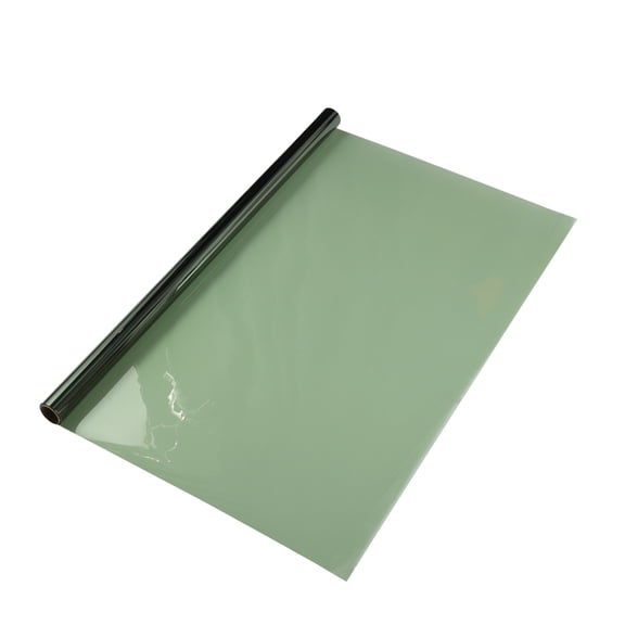 Unique Bargains Nano Ceramic Car Window Tint Film VLT 50% IRR 60% UVR 99% Green 5ft x 24inch Privacy Film 2mil PET 1 Pc