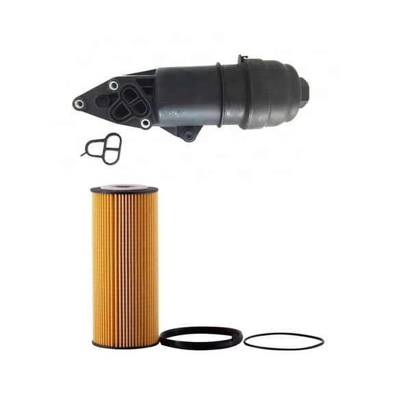 Engine Oil Filter Housing W Filter For 05-12 Audi A4 3.2L REF 06E115405C