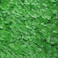 thumbnail image 1 of Valla de pared de plástico con plantas de simulación, pared exterior, decoración de hojas verdes, barandilla para balcón, refugio y embellecimiento de pared de plantas, 1 of 5