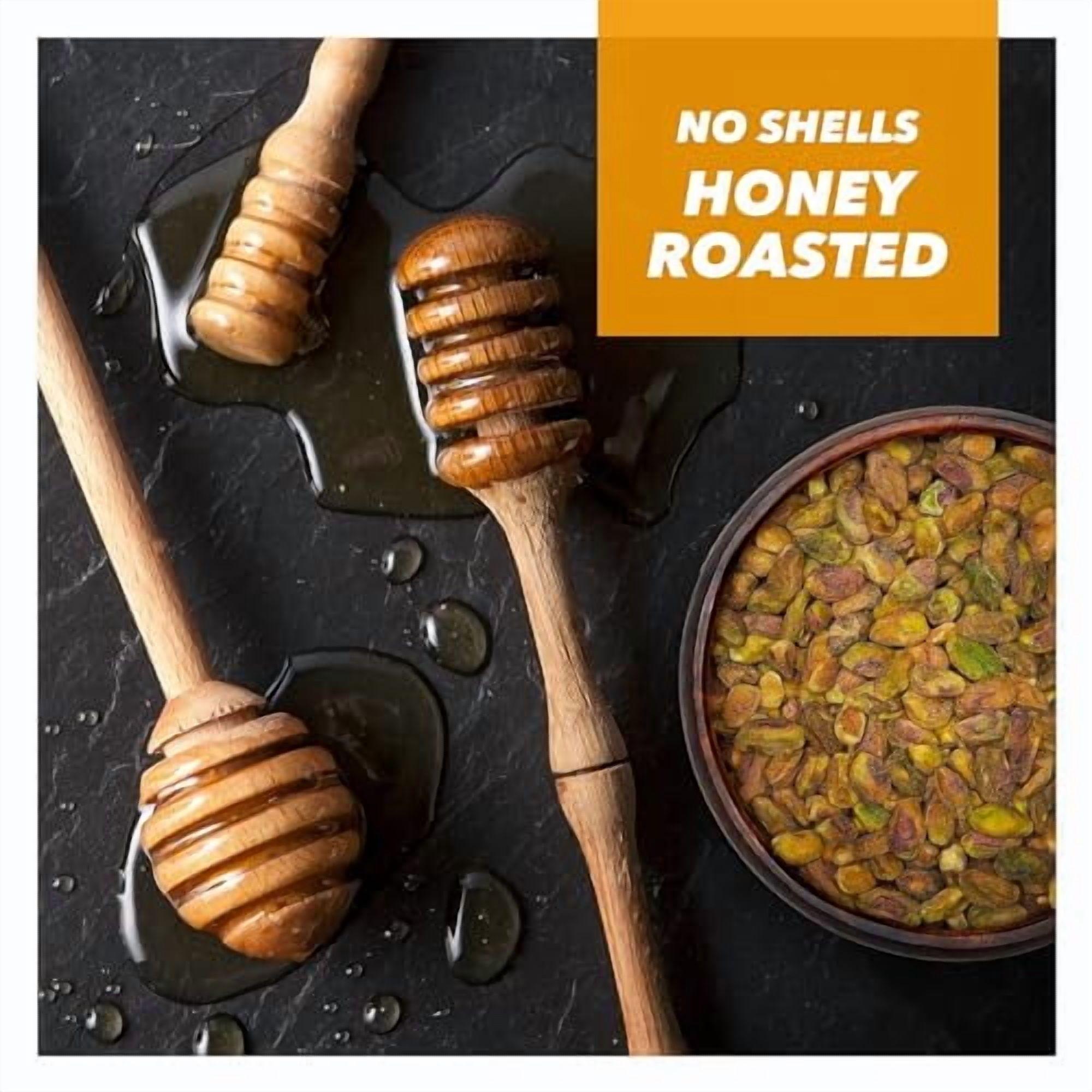 Wonderful Honey Roasted Pistachios 11 oz (Pack of 5)
