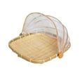 thumbnail image 2 of POINTERTECK Panier Alimentaire Tissé à la Main Panier en Filet avec Gaze Panier de Séchage Anti-Insectes, 2 of 2