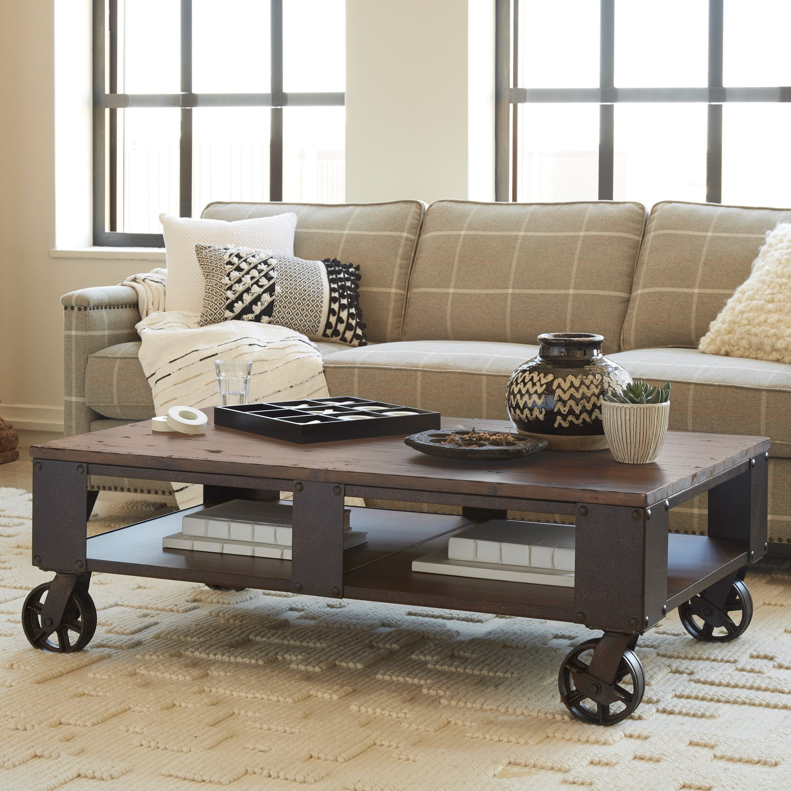 Unique Coffee Tables With Wheels 