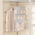 thumbnail image 1 of Wall Mounted Hanging Bag With Sturdy Hook Sock And Bra Organizer For Men And Women, 1 of 6
