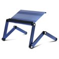 thumbnail image 4 of Furinno A6-LB Ergonomics Aluminum Vented AdJustable Multi-functional Laptop Desk Portable Bed Tray, Light Blue, 4 of 4
