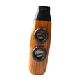 thumbnail image 3 of Kazoo Instrumentos musicales Kazoo de doble agujero, portátil, ligero, fácil de tocar, armónica, flauta de boca, premio de regalo para niños, todas , C, 3 of 9