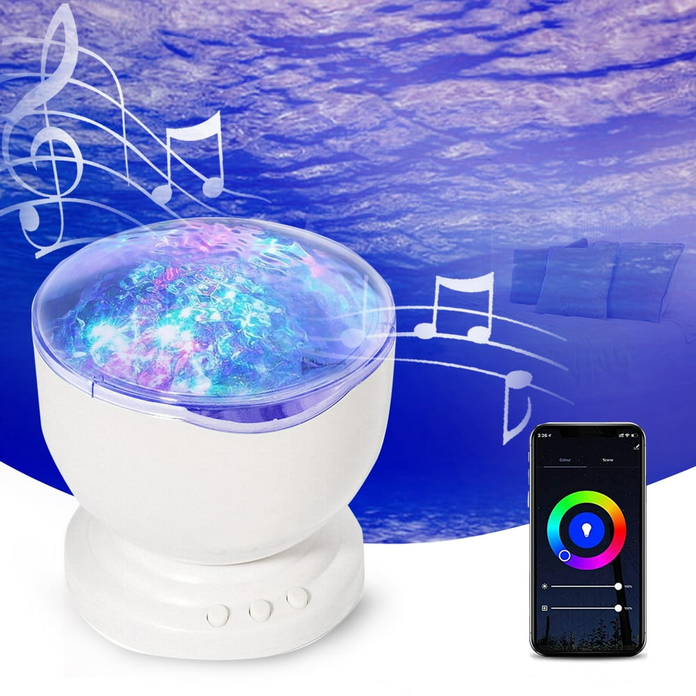 ocean wave night light projector lamp