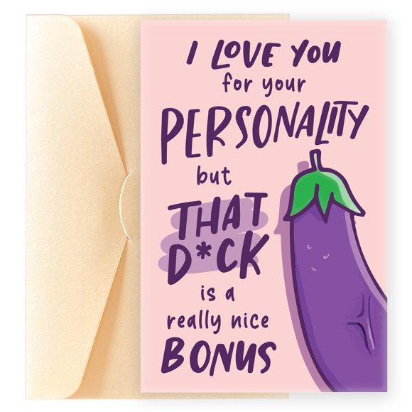 Tarjeta de San Valentín POMELION para hombre, marido y mujer