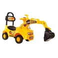 thumbnail image 1 of Vehículos de construcción, juguete de ingeniería, regalo de cumpleaños, pistas de carreras Amarillo, 1 of 9
