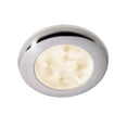 thumbnail image 3 of Hella Marine Slim Line LED 'Enhanced Brightness' Round Courtesy Lamp - Warm White LED - Stainless Steel Bezel - 12V, 3 of 3