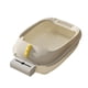 thumbnail image 4 of Caja de Arena Abierta, Bandeja de Cama, Jaula, Bandeja Grande, Inodoro, Caja de Arena, Papelera, Caja de Arena para Gatos, Caja de Arena para Mascotas Base Blanca50X35X20CM Salvador Bandeja de arena para gatos, 4 of 10