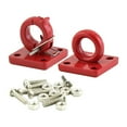 thumbnail image 6 of Almencla 2x2x 1/10 RC Crawler Trailer Towing Buckle for SCX10 D90 Red RC Climbing Car Decorations Accessories Parts Universal Tow Hooks , Red, 3 Pcs, 6 of 8