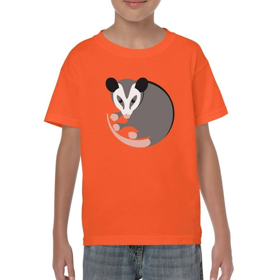 Flat Opossum T-Shirt Juniors -Image by Shutterstock,  Medium