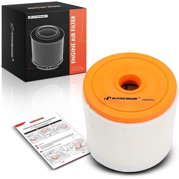 A-Premium Engine Air Filter Compatible with Audi A6 2021-2023, A6 Quattro 2019-2024, A7 Sportback 2021-2024, 2.0L