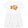 thumbnail image 3 of Inktastic Clown Fish Girls Toddler Dress, 3 of 5