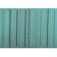 thumbnail image 1 of Ahgly Company Indoor Rectangle Abstract Light Blue Contemporary Area Rugs, 5' x 8', 1 of 4