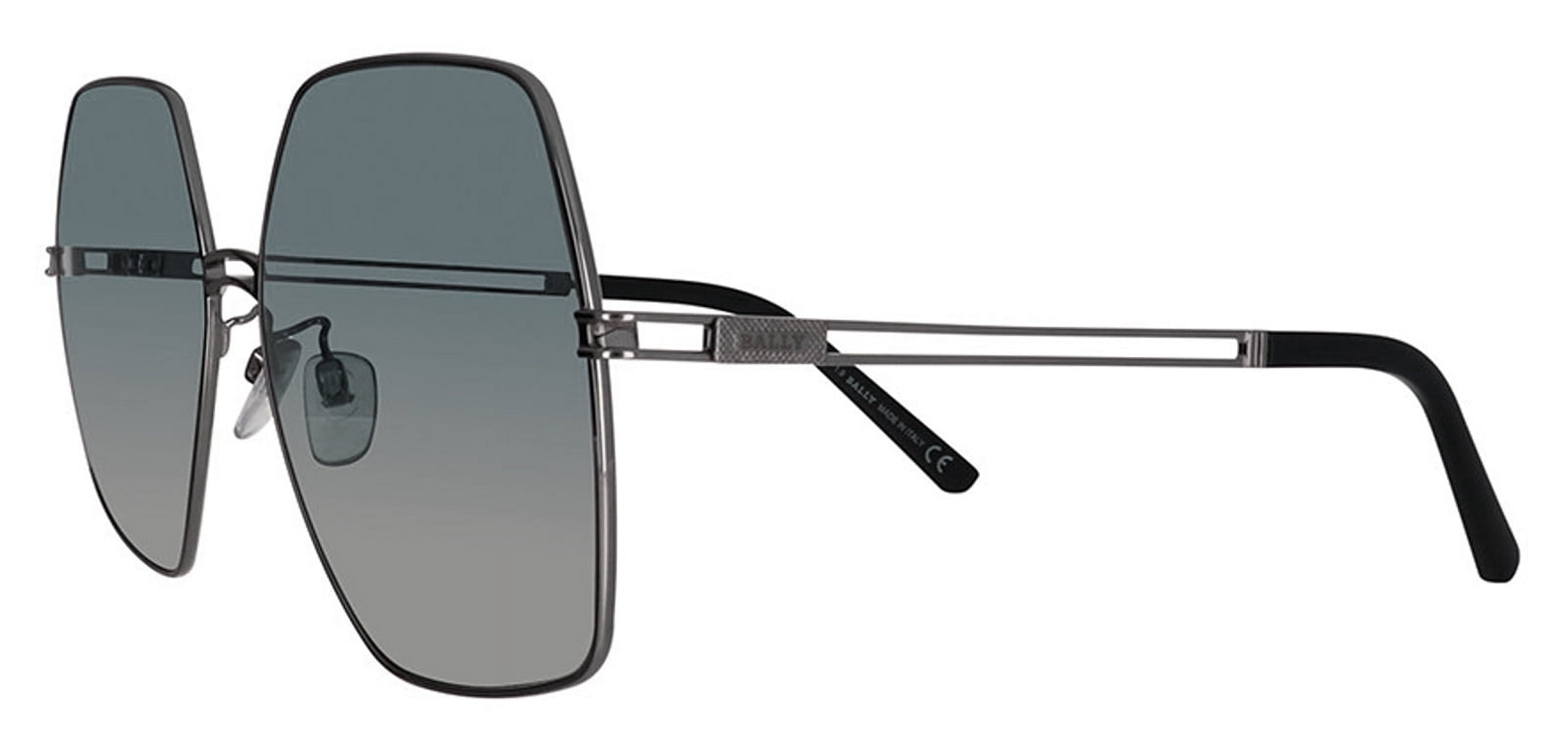 Tory Burch Sunglasses Women Black TY7143U Dk Gradient TY7143U-170913-56 Eyewear Tory Burch TY7143U black frame with grey gradient polarized  main image 2