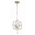 thumbnail image 3 of Crystorama Lighting - Three Light Mini Chandelier - Mini Chandelier - Solaris -, 3 of 13