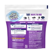 OxiClean Triple Action Odor Blasters Odor and Stain Remover Powder, To Use with Detergent, 4 lbs