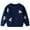 Navy, variant on WUANDIXFA Baby Christmas Sweater Boys Hand Embroidered Bowknot Baby Base Knitted Sweater Birthday Children Sweater Red,3-4 Years