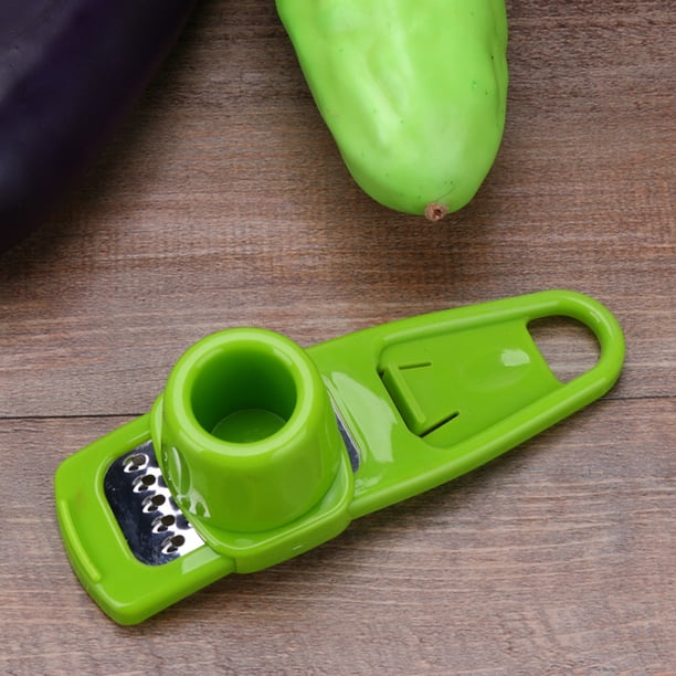Maquina De Cortar Herramienta multiusos para moler ajo, molinillo, accesorios de cocina (verde) Wdftyju Libre de BPA
