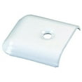 thumbnail image 2 of JR Products 49655 Metal Vinyl End Cap, Pack of 4 - Polar White, 2 of 3