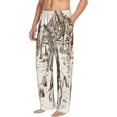 thumbnail image 2 of Bingfone Western Desert Cowboys3 Mens All Over Print Sleep Pajama Pants-Large, 2 of 9