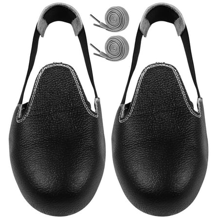 

1 Pair of Safety Overshoes with Steel Toe Cap Non-slip Easy Fitting Overshoe with Comfort Strap for Production Area Plant Site Vi