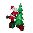 thumbnail image 3 of Árbol de Navidad inflable de 1,8 m (6 pies) para exteriores, decoración creativa para jardín o patio. Incluye bolsa de regalo. Árbol de Navidad ilumin, 3 of 8