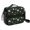 Alien UFO Black, variant on Alien Meteor Deep Blue Pattern Insulated Lunch Bag with Shoulder Strap and Bottle Holder,Bento School Lunch Bag Box,11x9.5x3.5 Inches