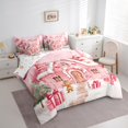 thumbnail image 3 of Manfei Fairy Tale Theme 7-Piece Twin Bedding Sets,Merry Christmas Bedding Comforter Set,Happy New Year Sheet Sets For Kids,Luxury Bedroom Decor Reversible, 3 of 8