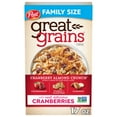 thumbnail image 2 of (3 pack) Post Great Grains Cranberry Almond Crunch Cereal, Heart Healthy, Whole Grain, Crunchy 17oz Box, 2 of 9