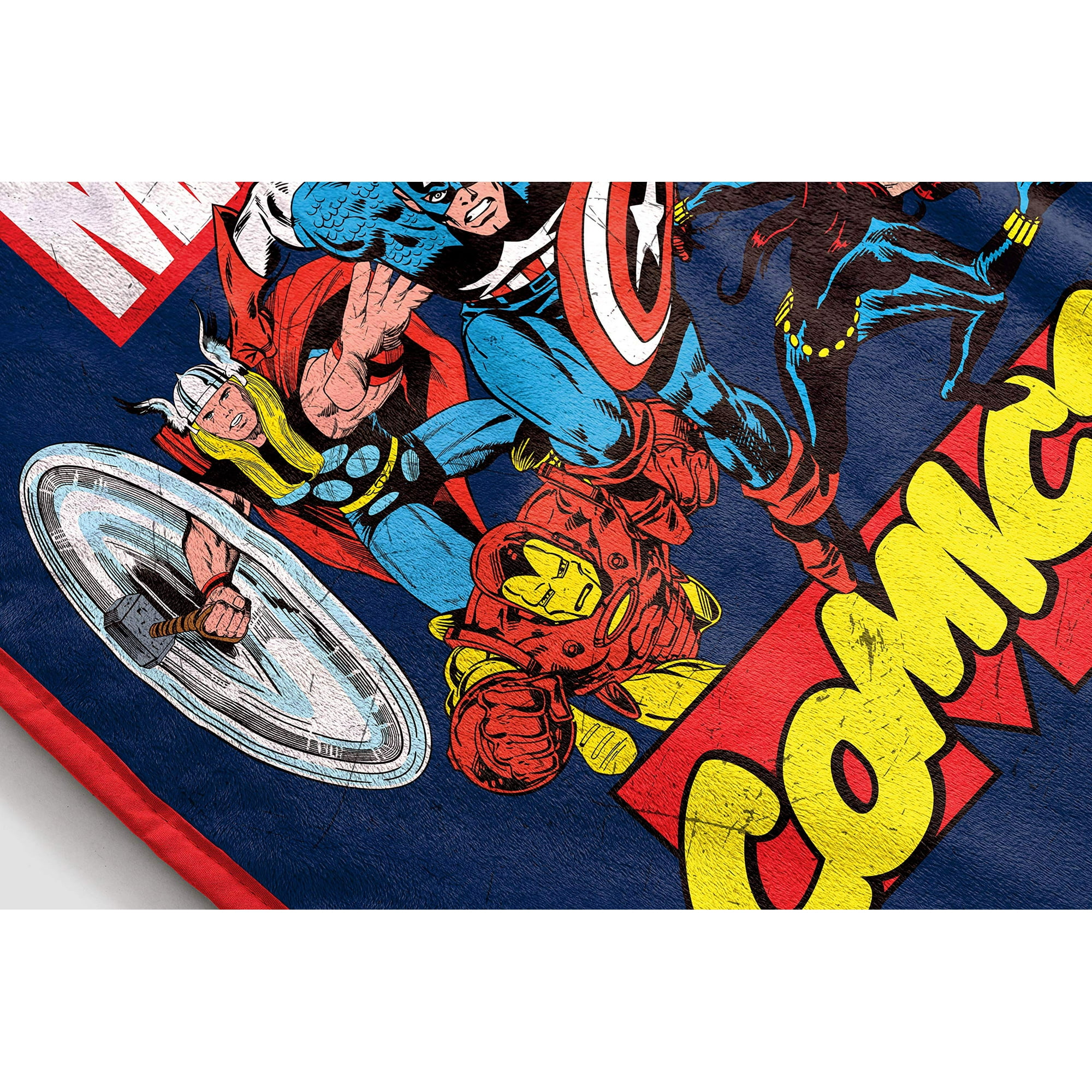 Marvel Comics Brand Avengers 46 x 60 Throw Blanket