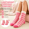thumbnail image 6 of Muk Luks Kids Cozy, Yarn Lining, Whisper Soft, Lightweight Breathable Socks, Sizes Medium-Large, 6 of 8