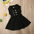 thumbnail image 4 of PENGXIANG Bébé Filles Enfants Ceinture Sans Manches Tutu Robes Partie Vêtements Rose 4-5 Ans, 4 of 6