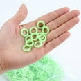 thumbnail image 2 of 50 Pcs Camping Stake Fluorescent Ring Night Vision Multi-functional Tents Accessories (Light Green), 2 of 6