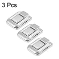 thumbnail image 5 of Unique Bargains Toggle Latch, 38mm Silver Tone Decorative Hasp Suitcase Box Catch 3Pcs Iron, 5 of 6