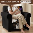 thumbnail image 4 of Psesaysky Halloween 2 Pcs Chair Covers with Ghost Skeleton, Separate Spandex Cushion Cover Washable Soft for Living Room Home Decor, 4 of 8
