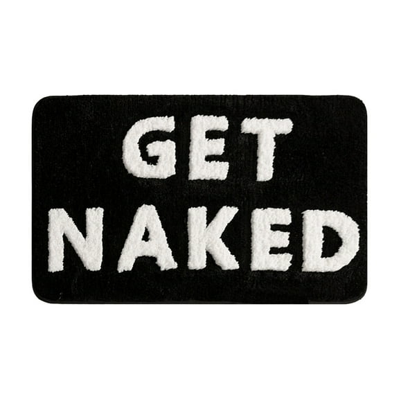 Tainini Letter Toilet Bathroom Water Absorbent Non Slip Floor Mat Household And Dirty Imitation Floor Mat