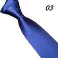 thumbnail image 3 of Corbata de color sólido para negocios, corbata de color caramelo de 8 CM, corbata de moda para hombre., 3 of 6