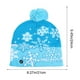 thumbnail image 3 of Gorro Navideño de Punto con Luces Led y Pompón de Papá Noel | Gorro de Lana Cálido para Invierno con Protección para Los Oídos | Gorro Multicolor con Luces Navideñas para Regalar En Fiestas Navideñas, 3 of 6