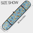 thumbnail image 3 of Dailycode Double Sided Oven Mitt with Loop Heat Resistant Kitchen Long Potholders 7" x 35" Cartoon Little Birds, 3 of 6