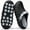 BlackGray, variant on Garden Clogs for Men Women Sporty Foam Runner Cloud Slides with Massage Footbed Garden Clogs Shoes Breathable Indoor Outdoor Beach Shower Water Shoes